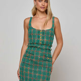 L'AGENCE - Valli Tweed Mini Dress