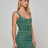 L'AGENCE - Valli Tweed Mini Dress