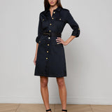 L'AGENCE - Karin Poplin Shirt Dress