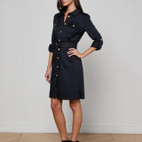 L'AGENCE - Karin Poplin Shirt Dress