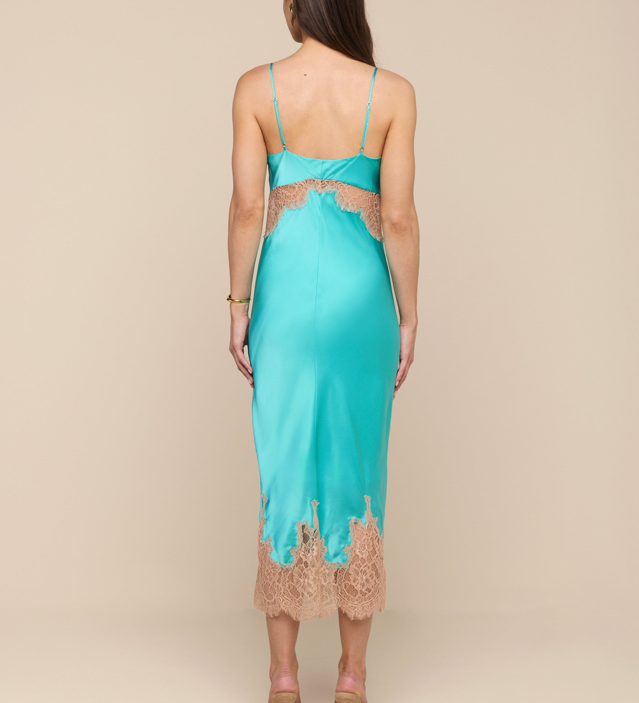 L'AGENCE - Scotly Silk Lace Dress