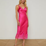 L'AGENCE - Scotly Silk Lace Dress