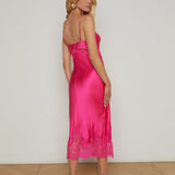 L'AGENCE - Scotly Silk Lace Dress