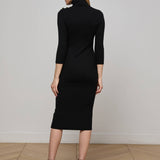 L'AGENCE - Voletta Turtleneck Knit Dress