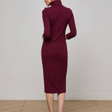 L'AGENCE - Voletta Turtleneck Midi Dress
