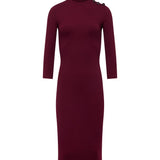 L'AGENCE - Voletta Turtleneck Midi Dress