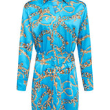 L'AGENCE - Demie Satin Shirt Dress