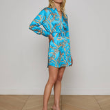 L'AGENCE - Demie Satin Shirt Dress