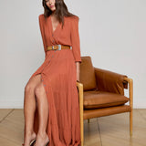 L'AGENCE - Seraphina Tiered Maxi Dress