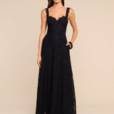 L'AGENCE - Sutton Lace Maxi Dress