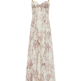 L'AGENCE - Sutton Beaded Strap Maxi Dress