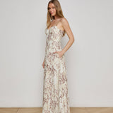 L'AGENCE - Sutton Beaded Strap Maxi Dress