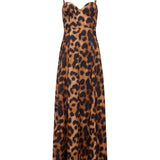 L'AGENCE - Sutton Beaded Strap Maxi Dress