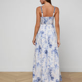 L'AGENCE - Sutton Beaded Strap Gown