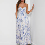 L'AGENCE - Sutton Beaded Strap Gown