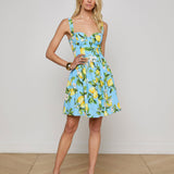 L'AGENCE - Jai Drop Waist Mini Dress