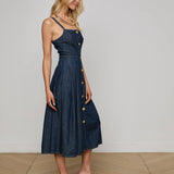 L'AGENCE - Esmeralda Chambray Dress