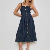 L'AGENCE - Esmeralda Chambray Dress