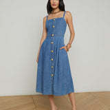L'AGENCE - Esmeralda Chambray Dress