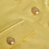 L'AGENCE - Midy Button-Front Dress