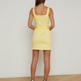 L'AGENCE - Midy Button-Front Dress