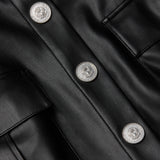 L'AGENCE - Midy Vegan Leather Dress