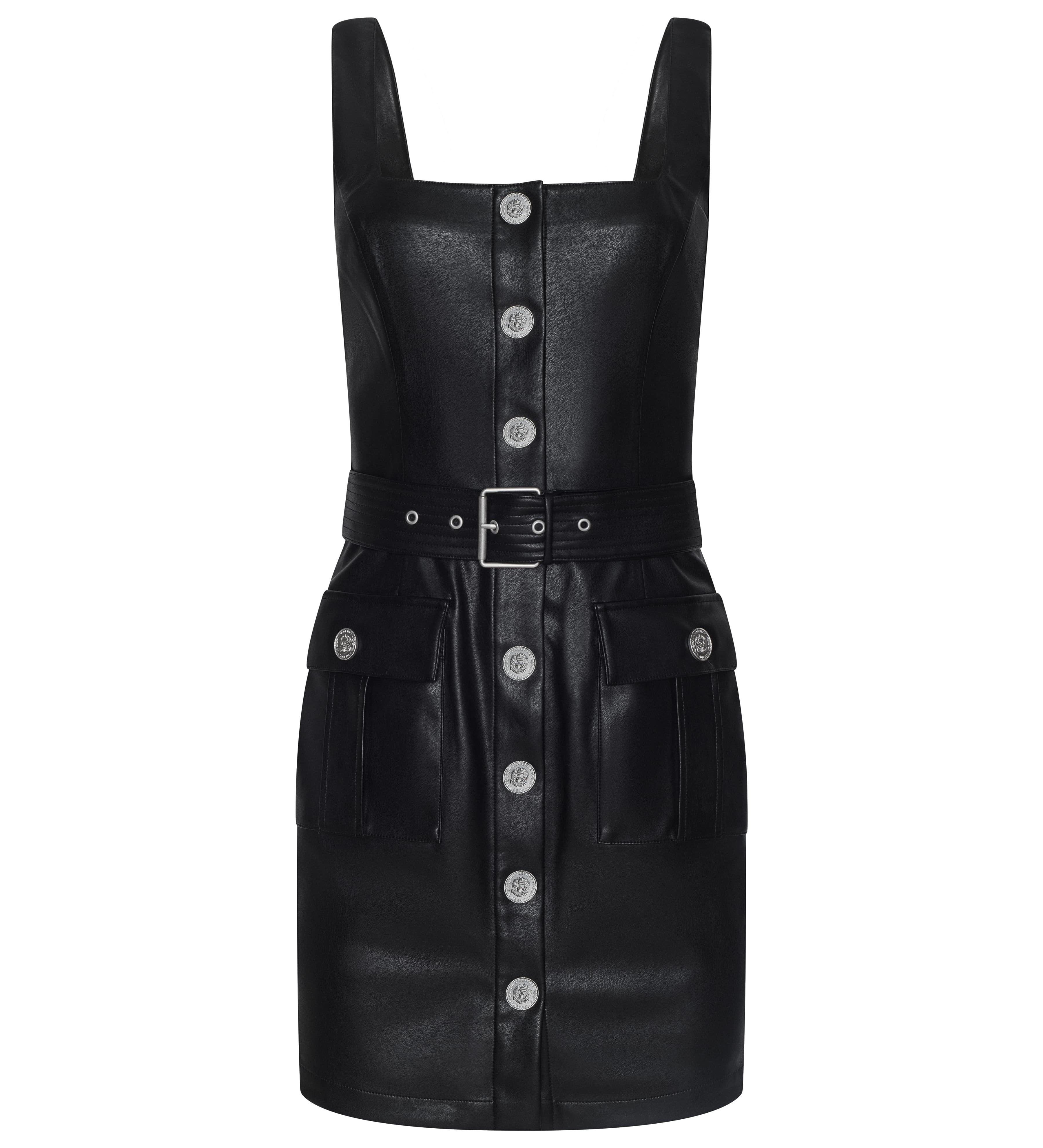 L'AGENCE - Midy Vegan Leather Dress
