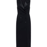 L'AGENCE - Catherine Tuxedo Midi Dress