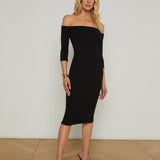 L'AGENCE - Zolita Off-The-Shoulder Dress