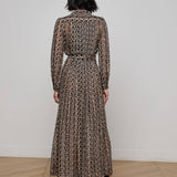 L'AGENCE - Klaudia Silk Shirt Dress