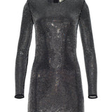 L'AGENCE - Harlynn Crystal Mini Dress