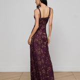 L'AGENCE - Laynie Lace Maxi Dress