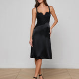 L'AGENCE - Fenna Silk Lace Dress