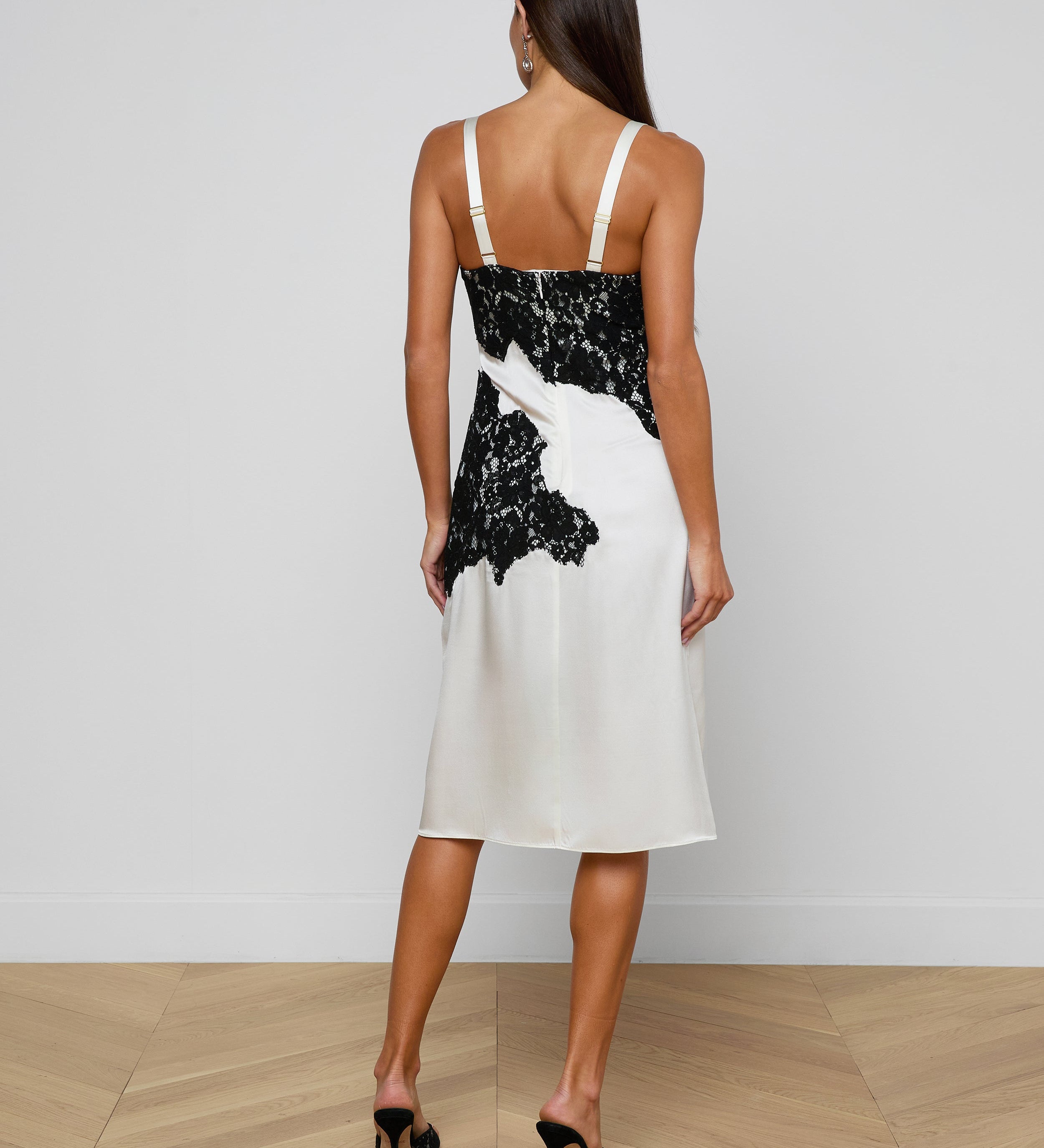 L'AGENCE - Fenna Silk Lace Dress