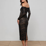 L'AGENCE - Lindsay Sequined Lace Dress