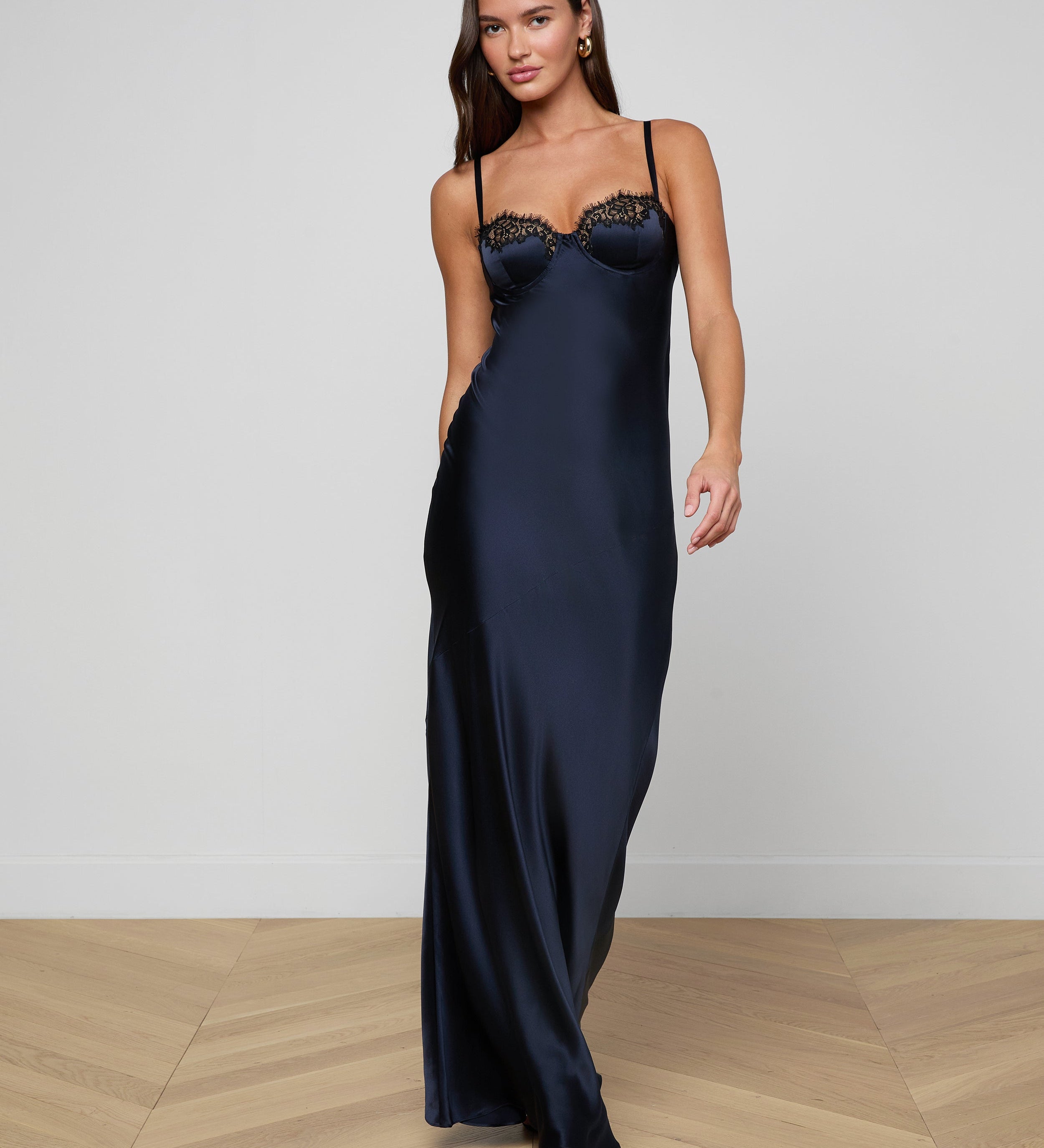L'AGENCE - Shayla Silk Lace Gown