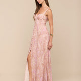 L'AGENCE - Rosette Maxi Dress