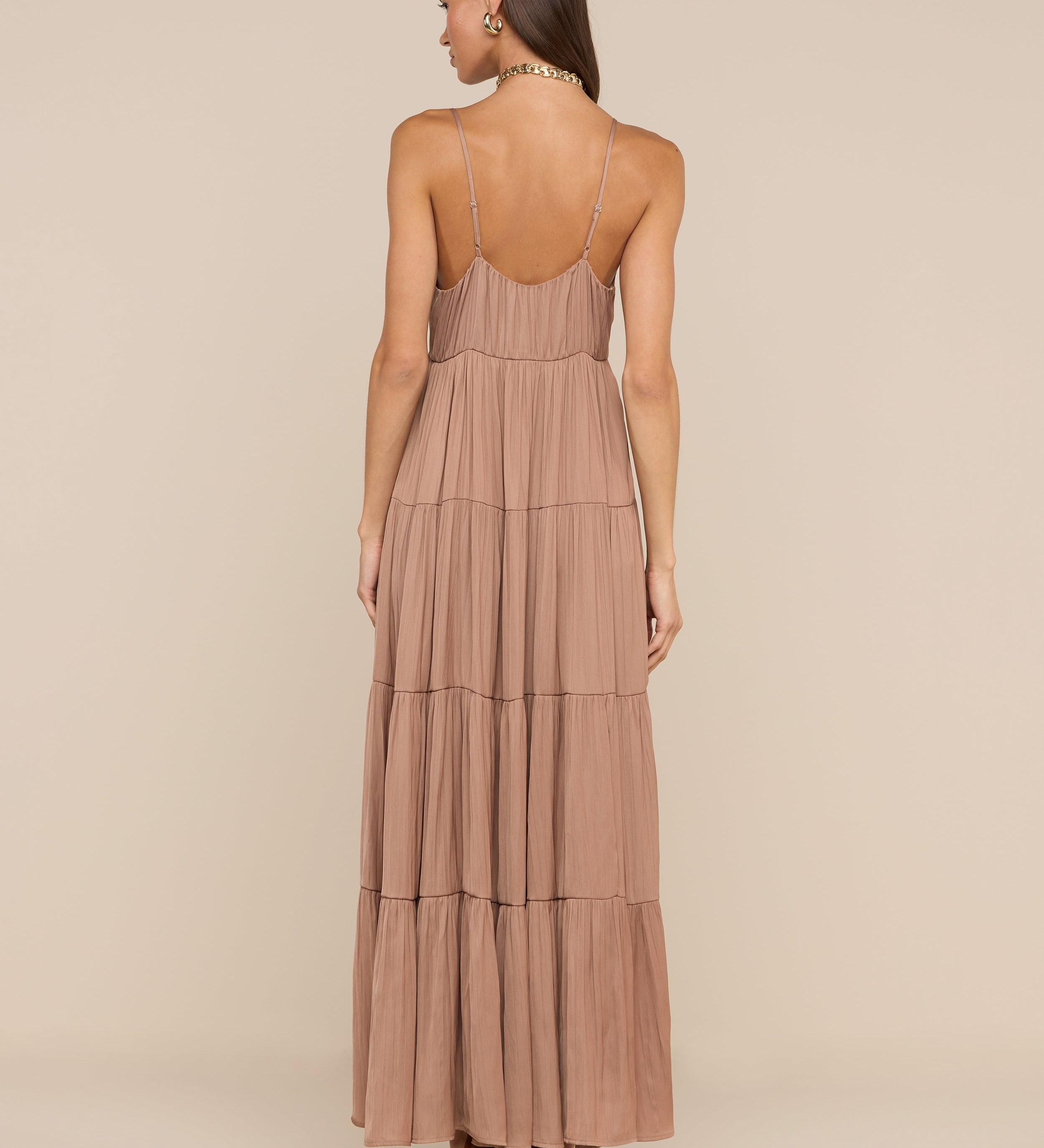 L'AGENCE - Lua Tiered Maxi Dress