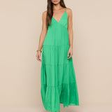 L'AGENCE - Lua Tiered Maxi Dress