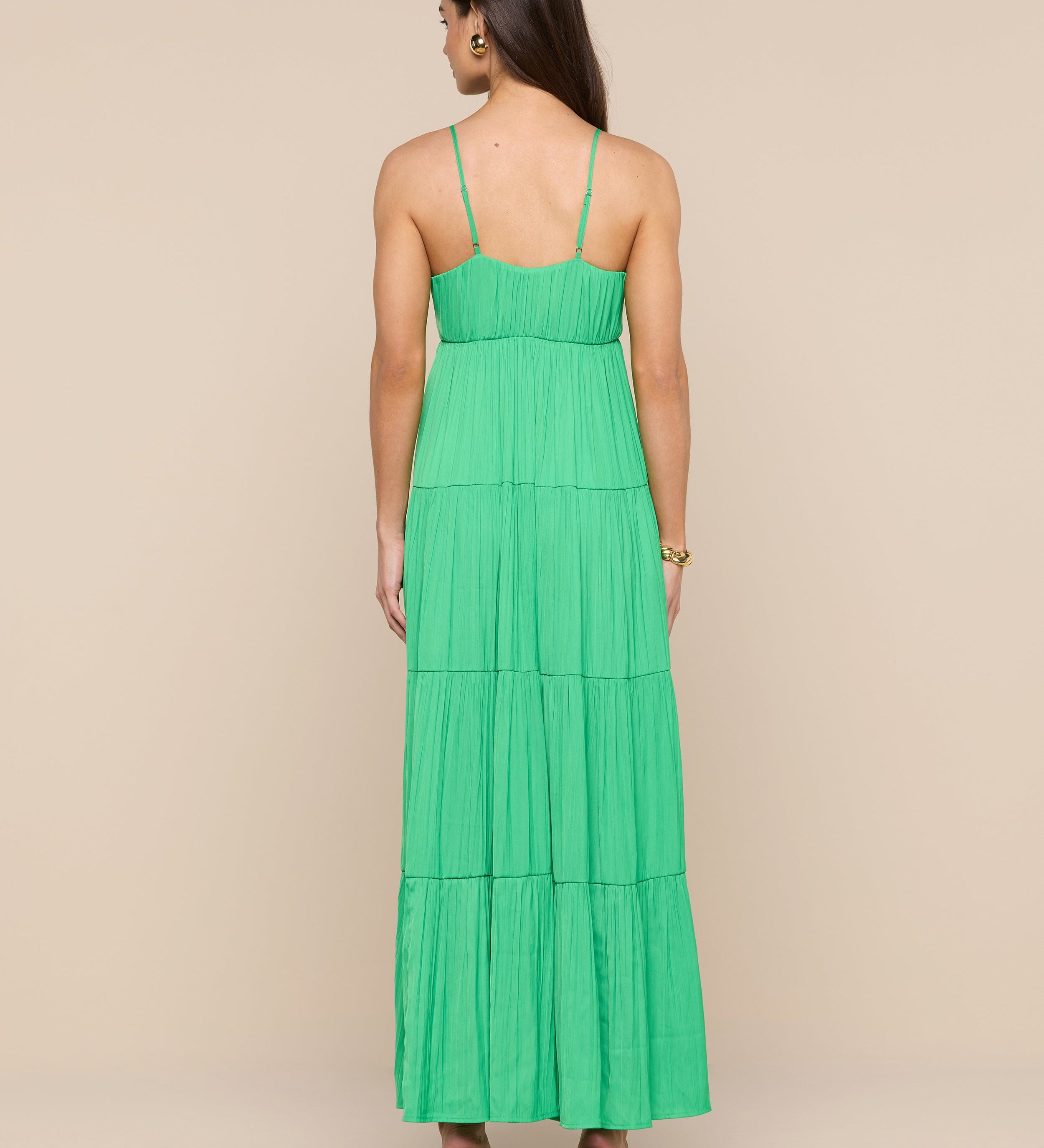 L'AGENCE - Lua Tiered Maxi Dress