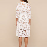 L'AGENCE - May Eyelet Shirt Dress