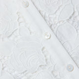 L'AGENCE - May Eyelet Shirt Dress