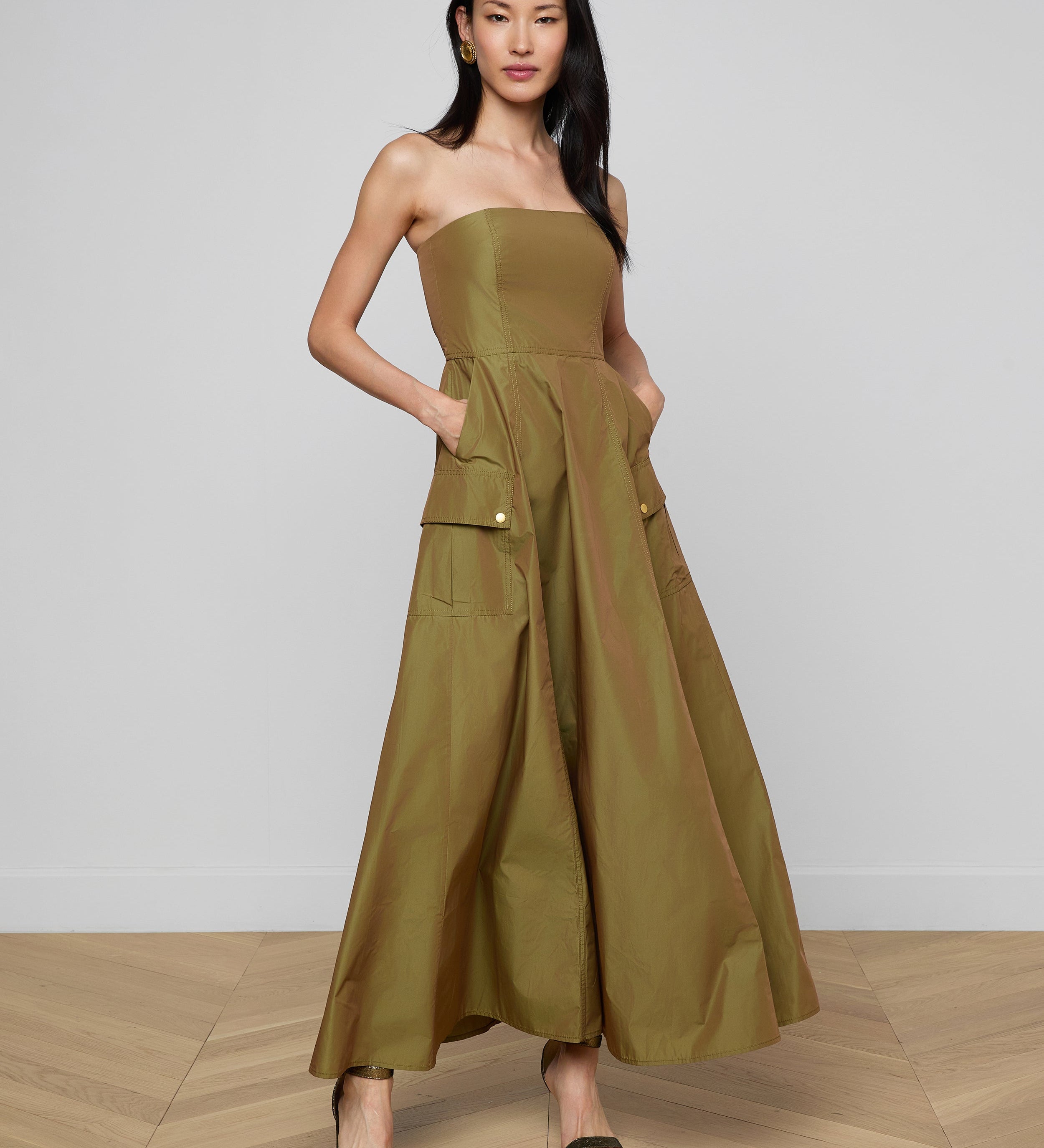 L'AGENCE - Nessa Strapless Gown