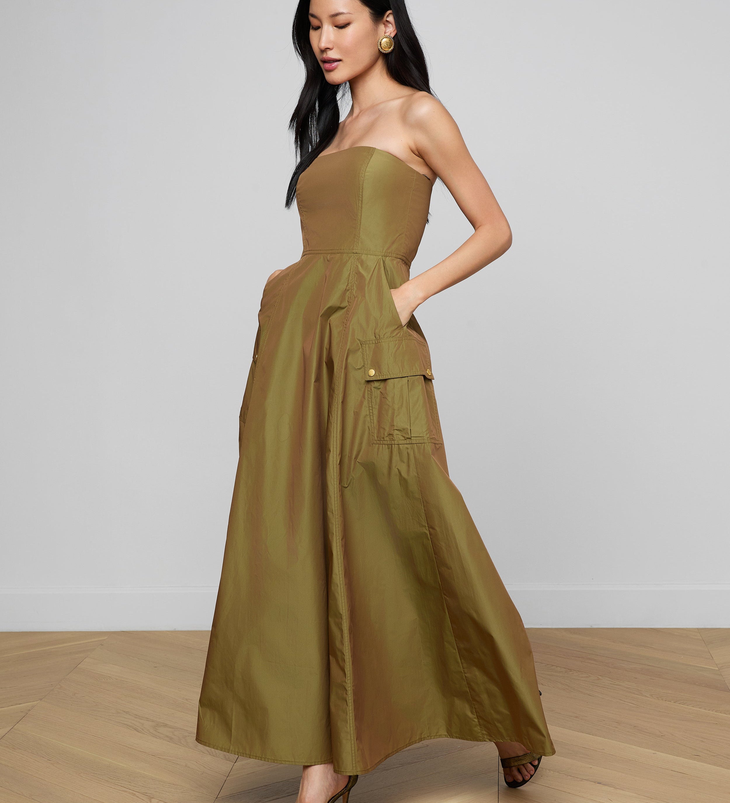 L'AGENCE - Nessa Strapless Gown