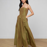 L'AGENCE - Nessa Strapless Gown