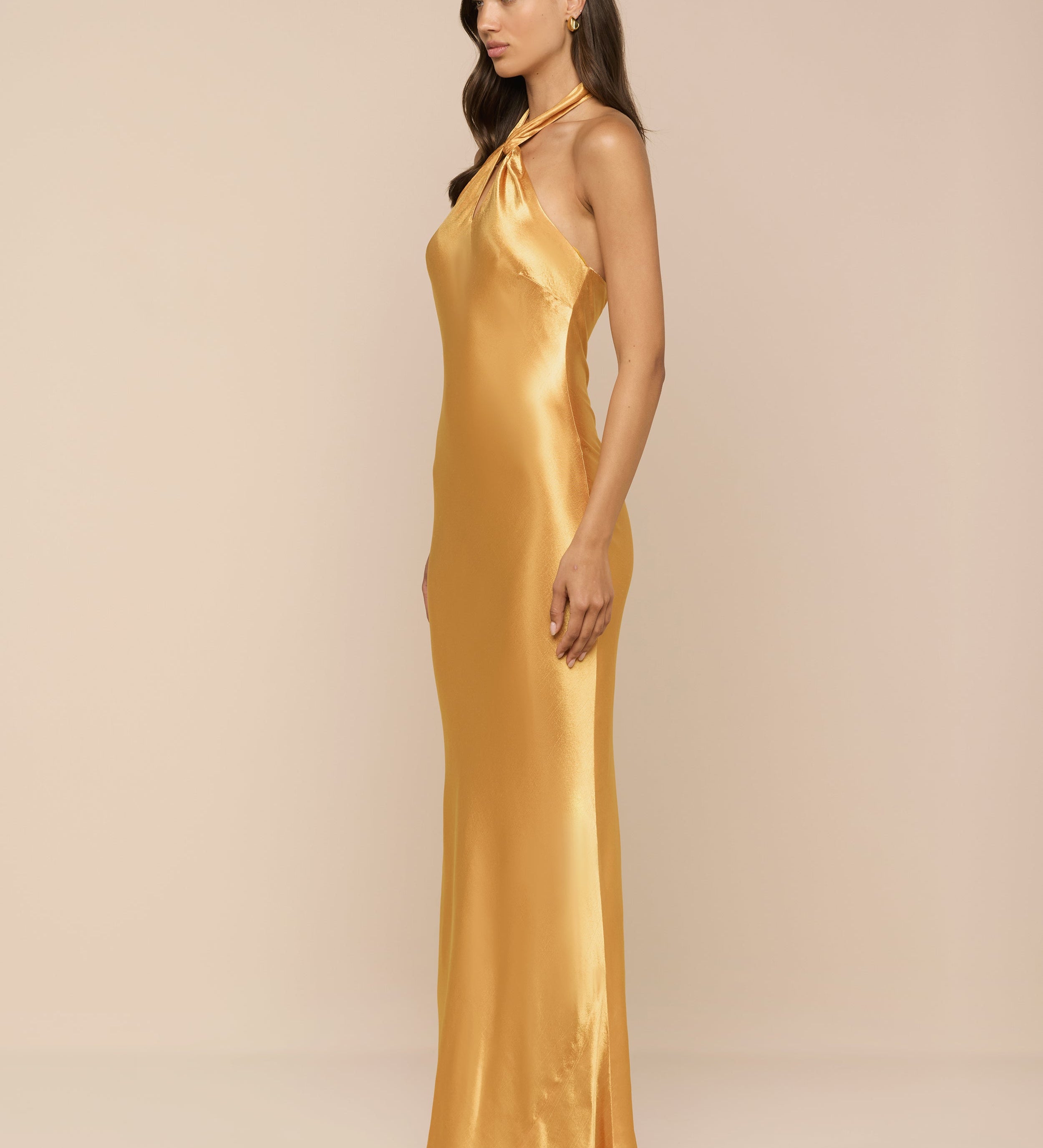L'AGENCE - Saphara Halter Gown