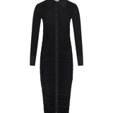 L'AGENCE - Adriana Ruched Midi Dress