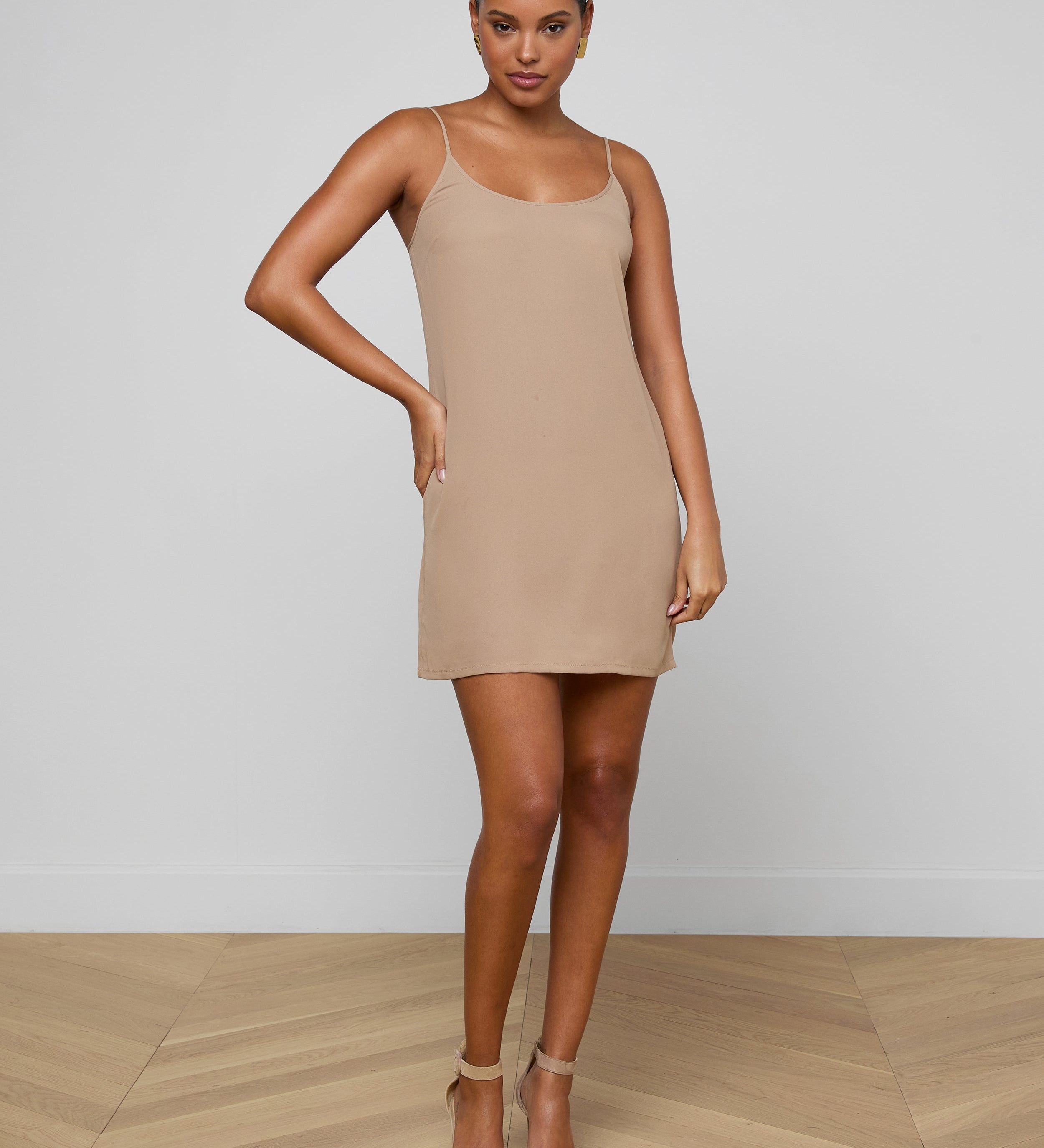 L'AGENCE - Raye Slip Lining Dress