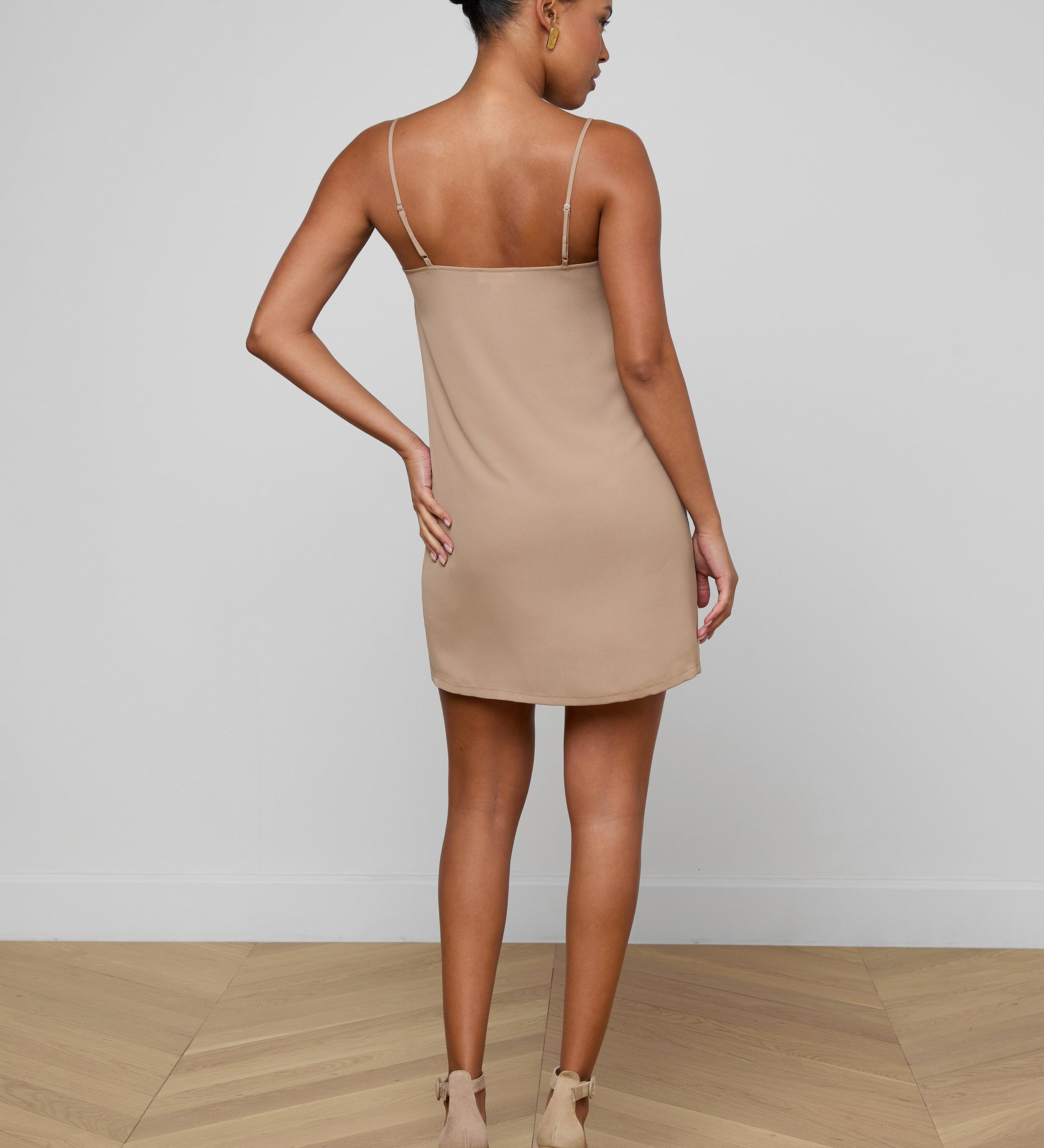 L'AGENCE - Raye Slip Lining Dress