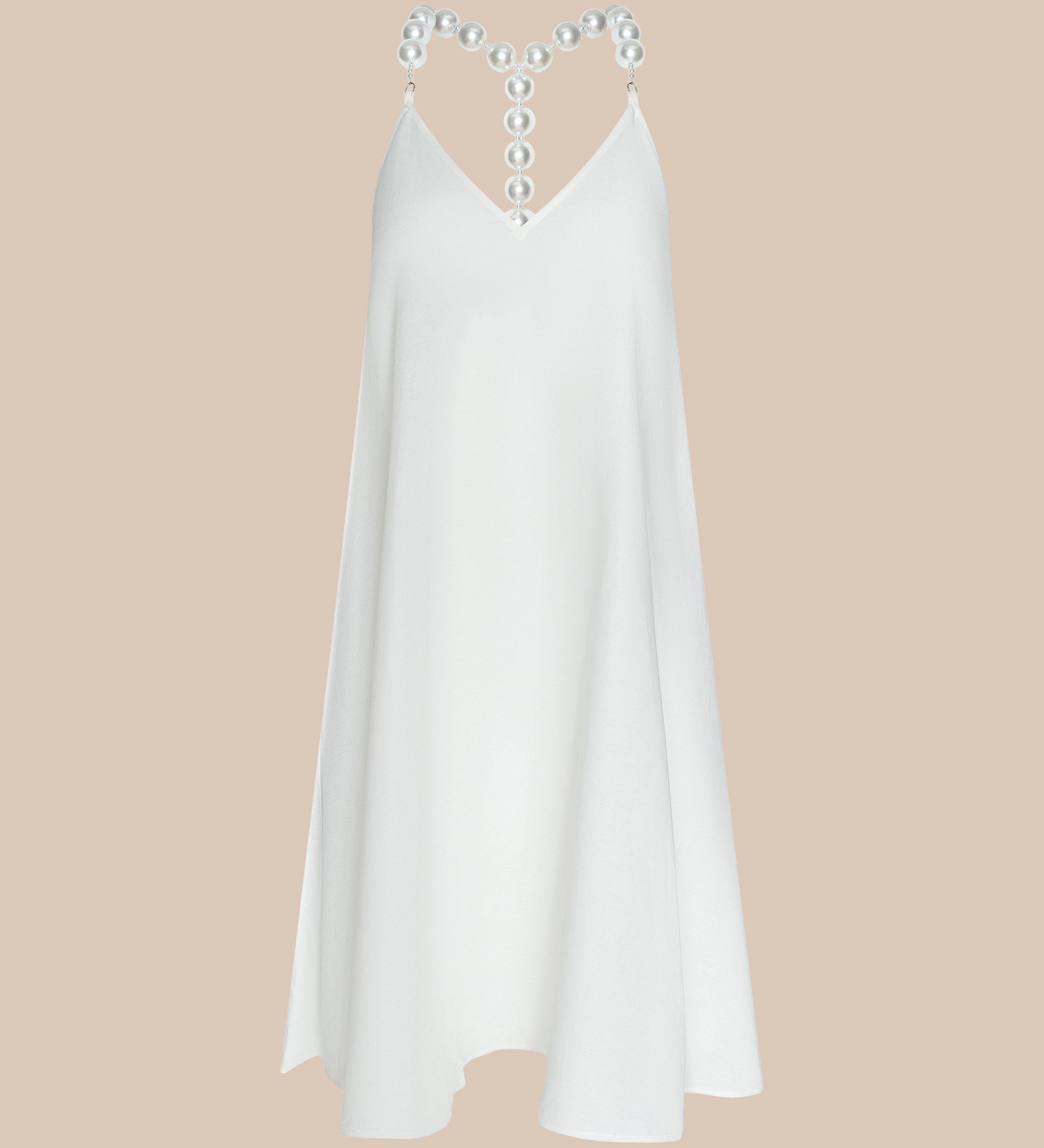 L'AGENCE - Amora Pearl Strap Dress